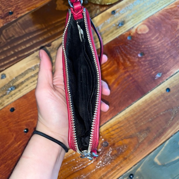 COACH Corner Zip Wristlet - Picture 7 of 8